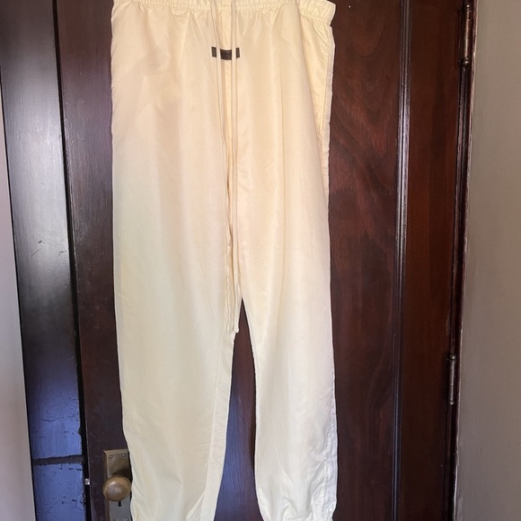 Fear of God Essentials Windbreaker Pant Joggers Track Large Nylon Drawstring - Picture 2 of 10